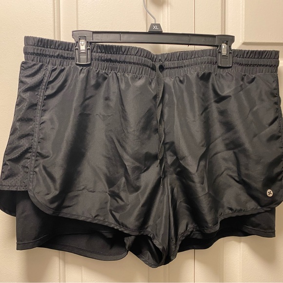 RBX X-Dri Active Women's Black Running Athletic Shorts Size XL - Picture 13 of 15